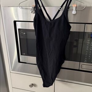 Black Strappy bodysuit